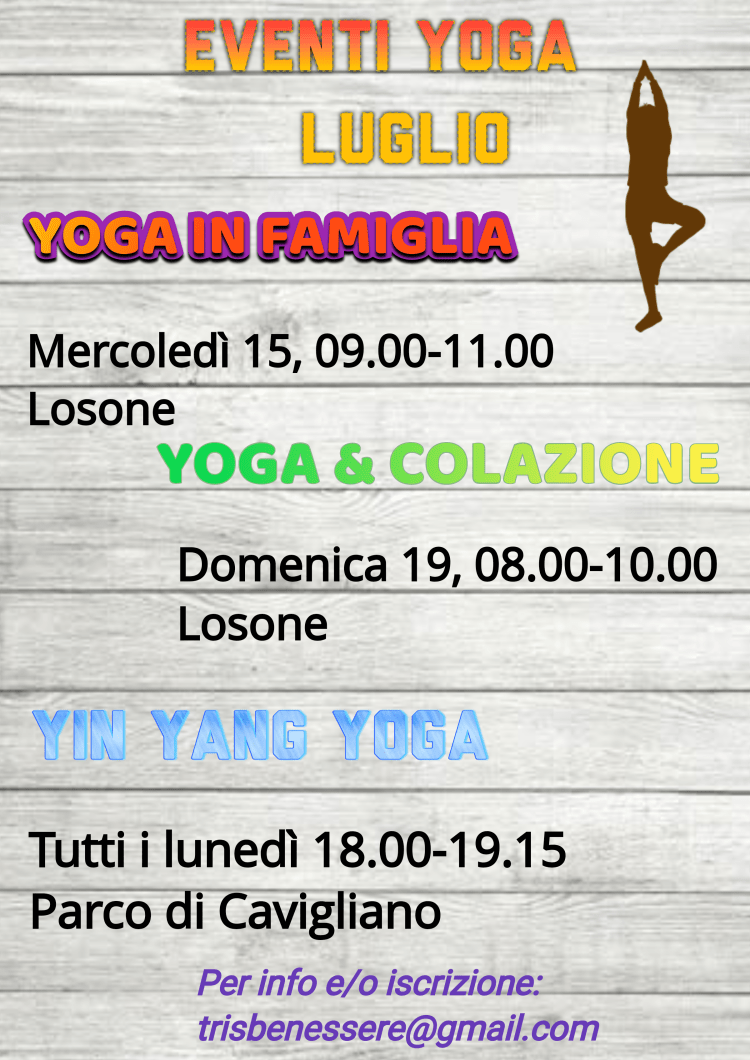 Eventi luglio-20